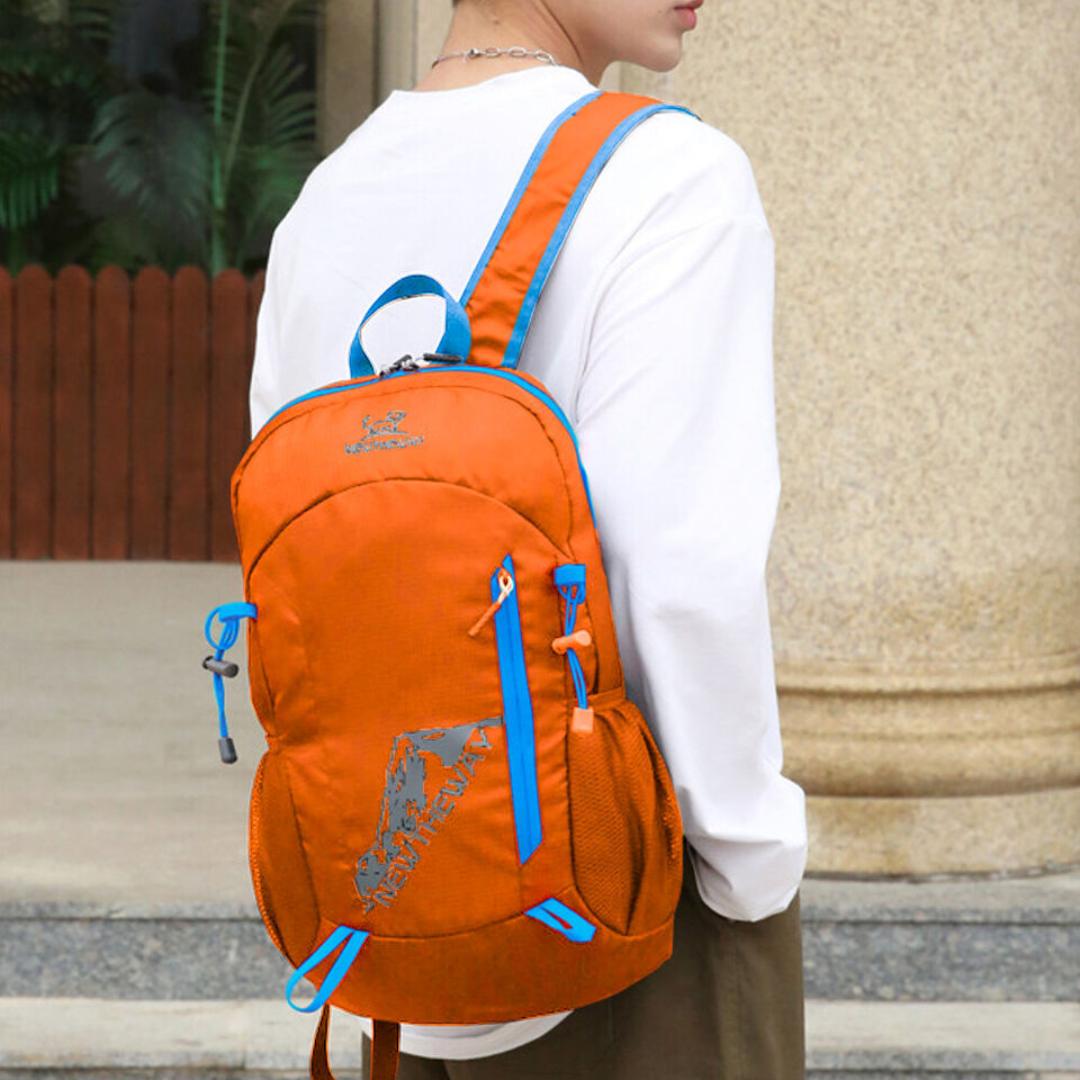 Ultralight 20L Travel Backpack – Waterproof Foldable Outdoor Backpack with Zippered Storage and Compact Design-5