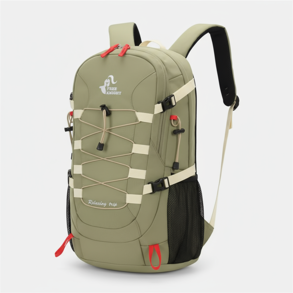 Adventure Ready 40L Waterproof Travel Backpack with Rain Cover