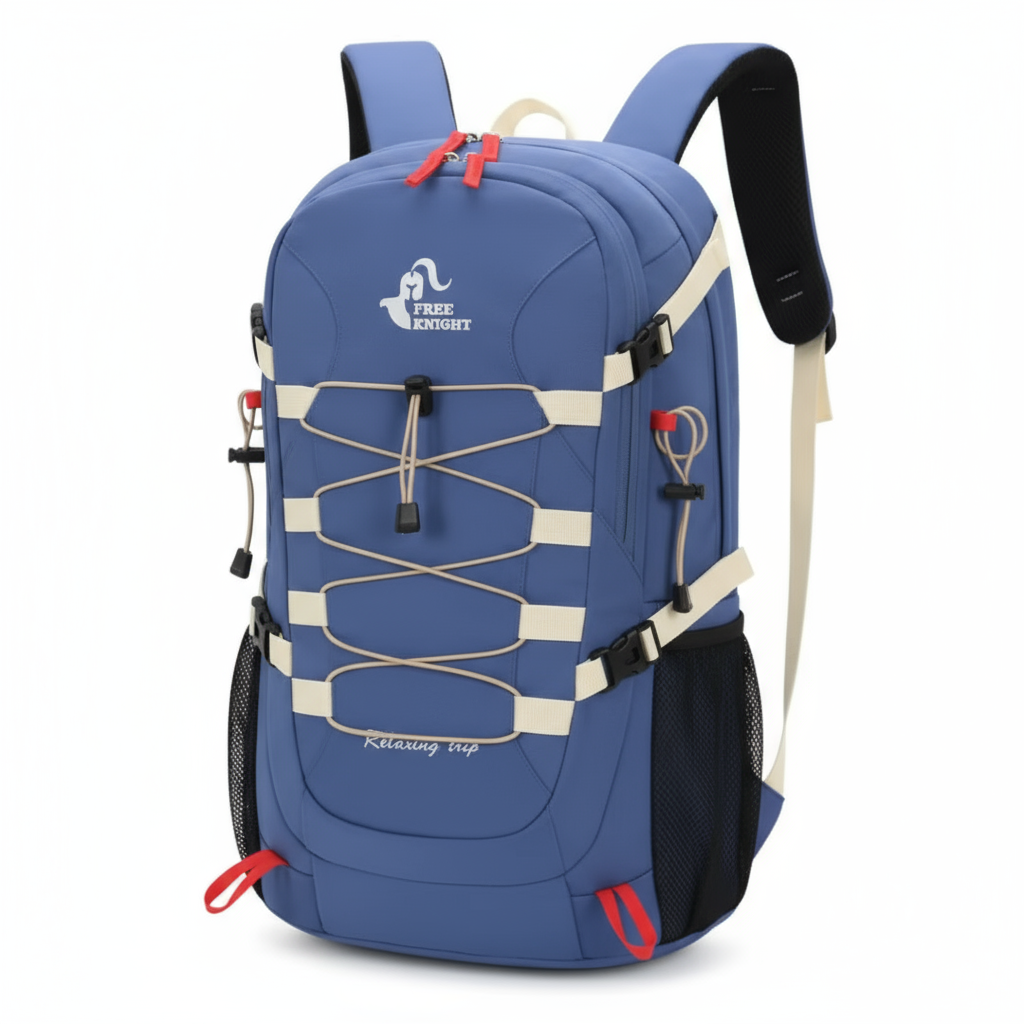 Adventure Ready 40L Waterproof Travel Backpack with Rain Cover