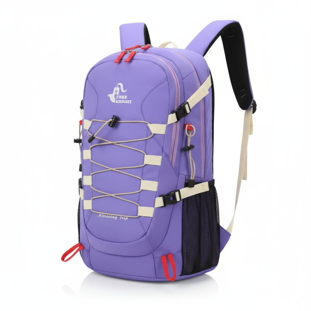 Adventure Ready 40L Waterproof Travel Backpack with Rain Cover